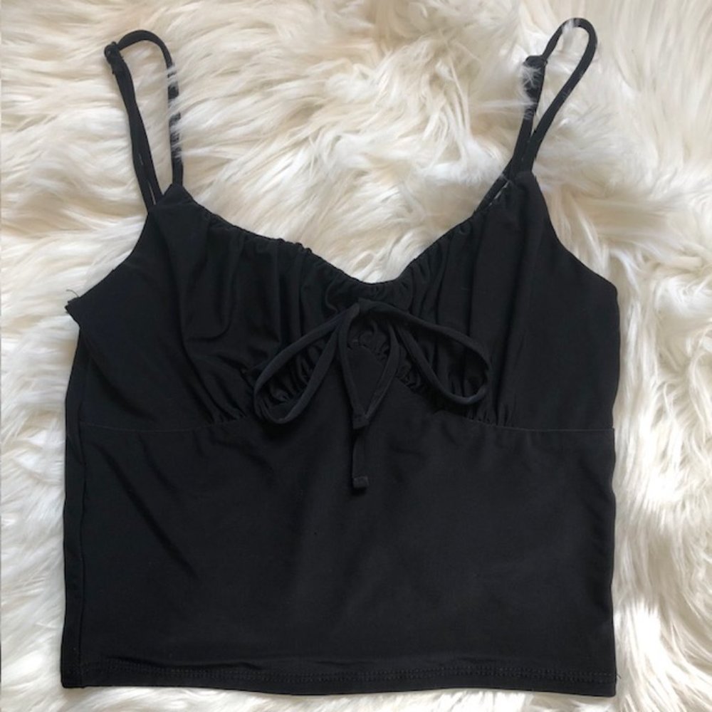 RSQ | Black Spaghetti Strap Tank Top | Size Small